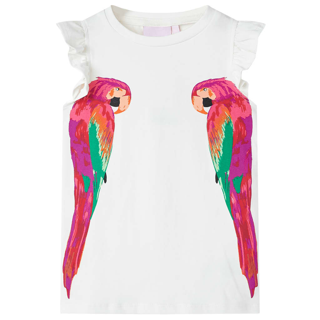 Vidaxl Child's Shirt 128 Ecru