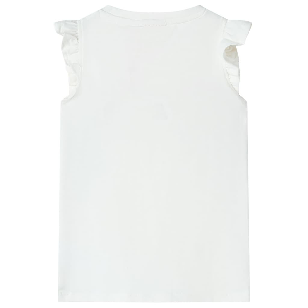 Vidaxl Child's Shirt 128 Ecru