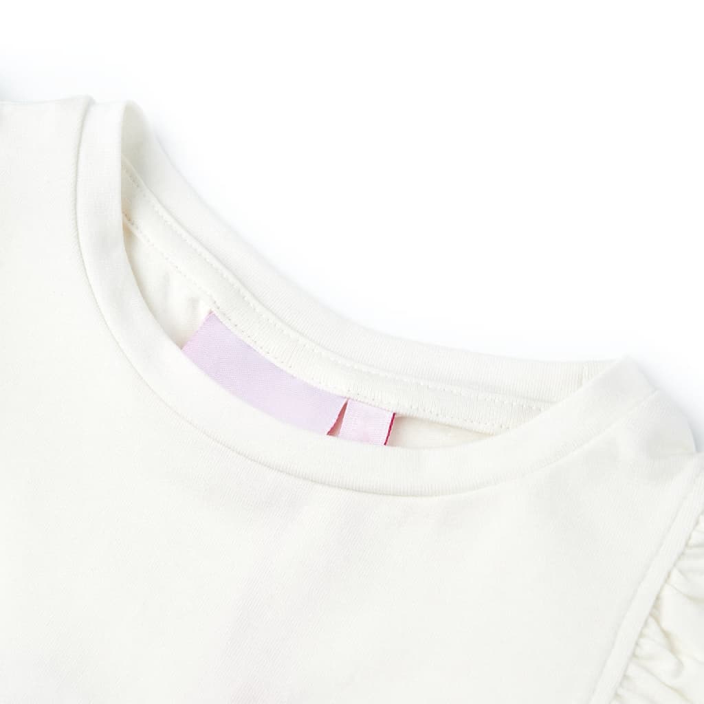Vidaxl Child's Shirt 128 Ecru