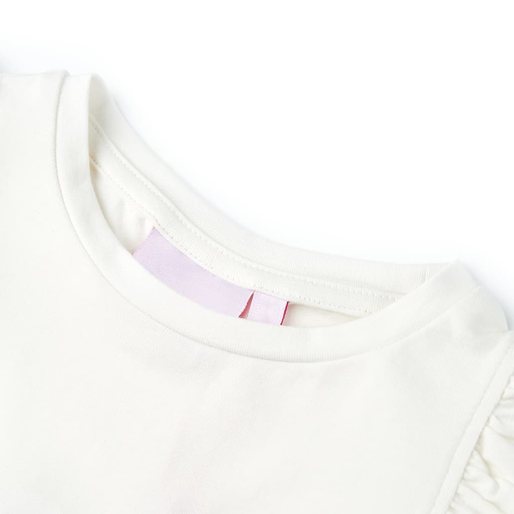 Vidaxl Child's Shirt 140 Ecru
