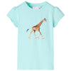 Vidaxl Child's Shirt 92 Light Sea Blue
