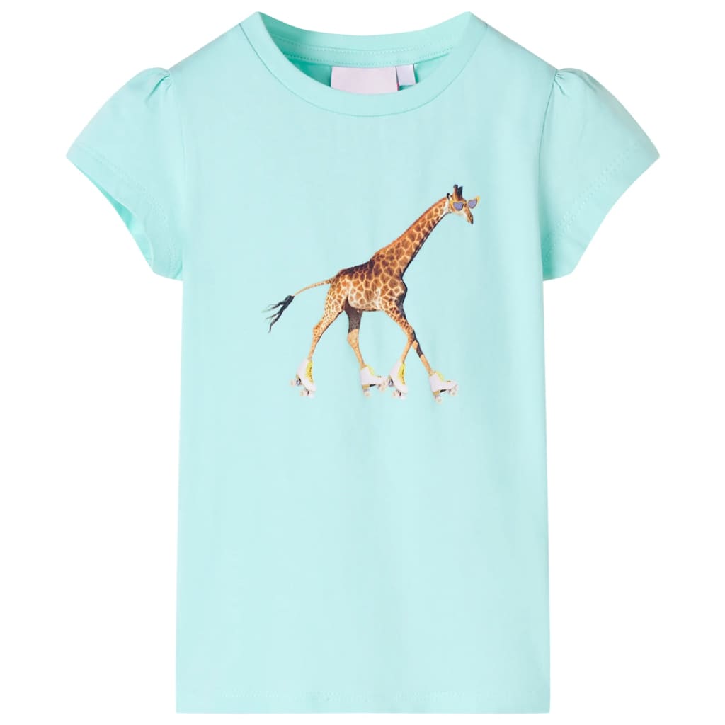 Vidaxl Child's Shirt 92 Light Sea Blue