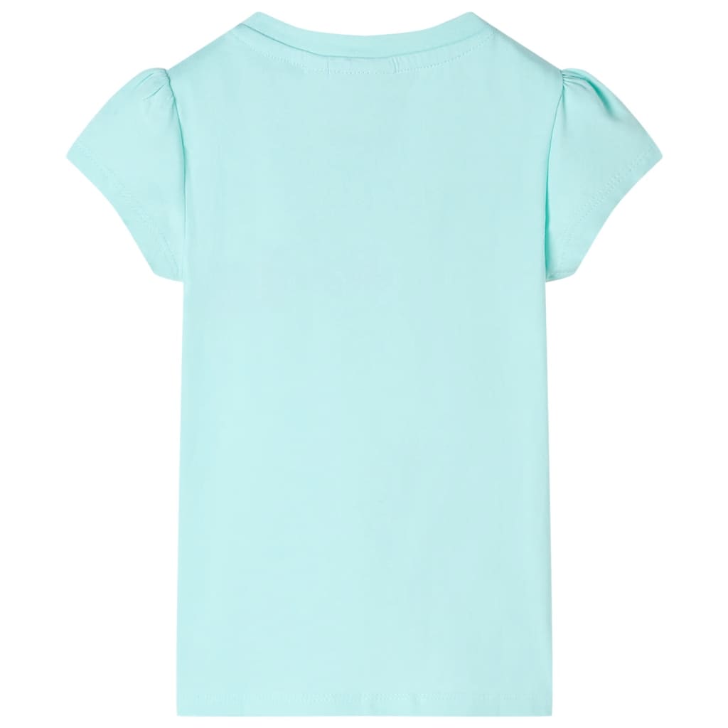 Vidaxl Child's Shirt 92 Light Sea Blue