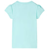 Vidaxl Child's Shirt 104 Light Sea Blue
