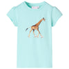 Vidaxl Child's Shirt 140 Light Sea Blue