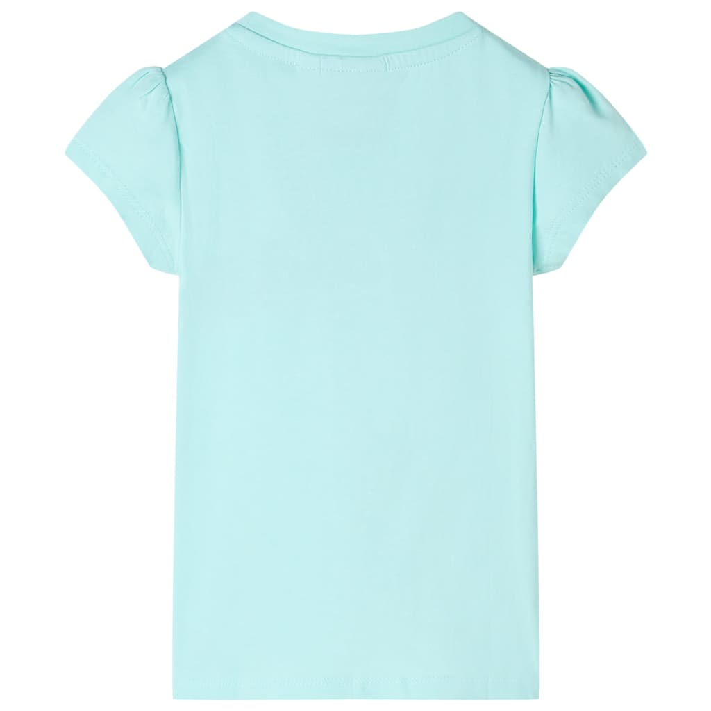 Vidaxl Child's Shirt 140 Light Sea Blue