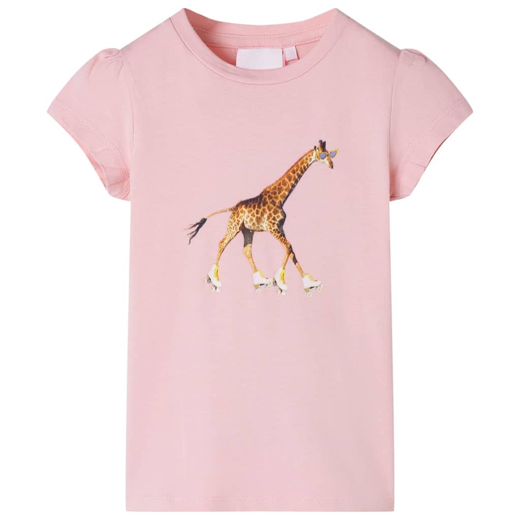 Vidaxl Child's Shirt 116 Rose clair