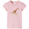 Vidaxl Child's Shirt 128 Rose clair