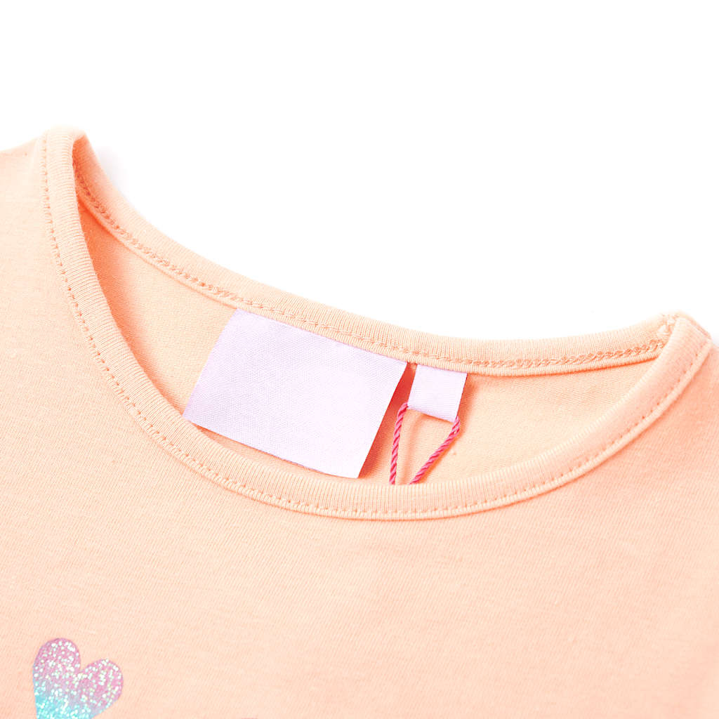 Vidaxl Child's Shirt 104 Orange léger