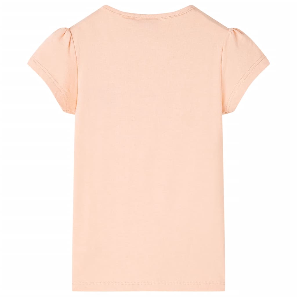 Vidaxl Children's Shirt 116 Light Orange