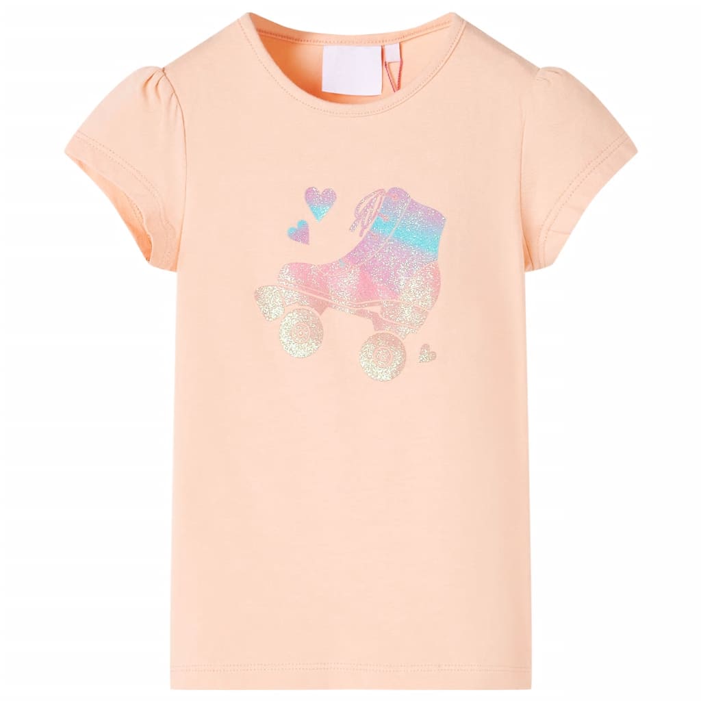 Vidaxl Child's Shirt 140 Light Orange