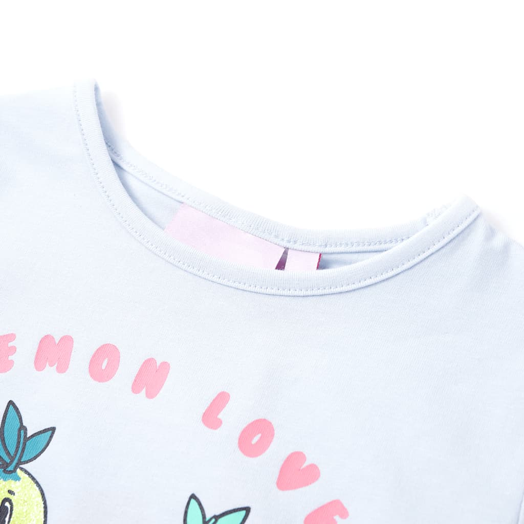 Vidaxl Child's Shirt 92 Bleu clair