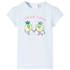 Vidaxl Child's Shirt 116 Bleu clair