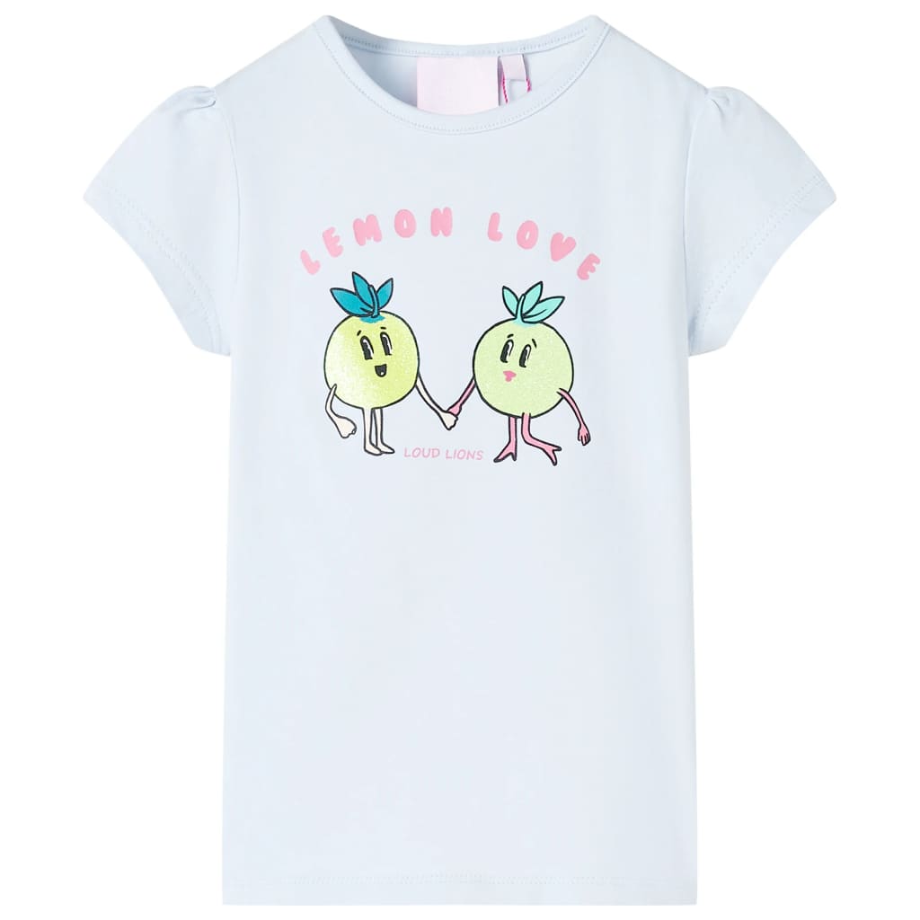 Vidaxl Child's Shirt 116 Bleu clair