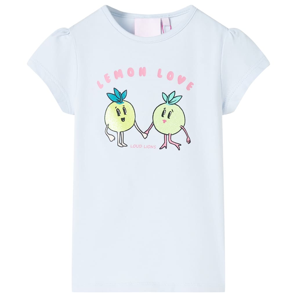 Vidaxl Child's Shirt 128 Bleu clair