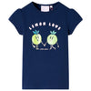 Vidaxl Child's Shirt 104 Navy Blue