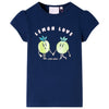 Vidaxl Child's Shirt 128 Navy Blue