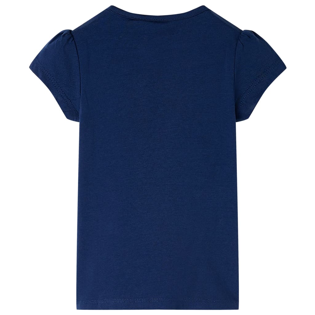 Vidaxl Child's Shirt 128 Navy Blue
