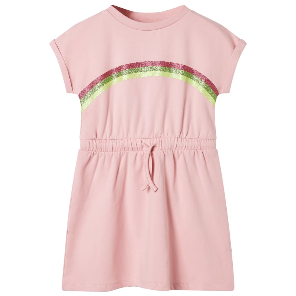 Vidaxl Robe pour enfants avec cordon 104 rose clair