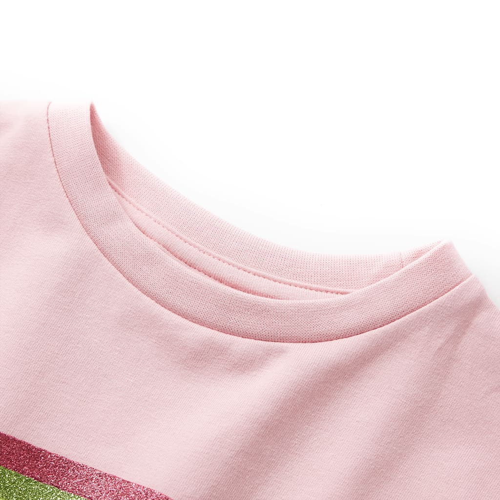 Vidaxl Robe pour enfants avec cordon 104 rose clair