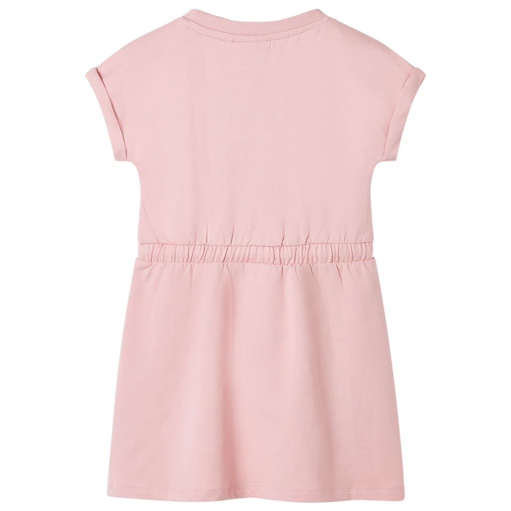 Vidaxl Robe pour enfants avec cordon de cordon 140 rose clair
