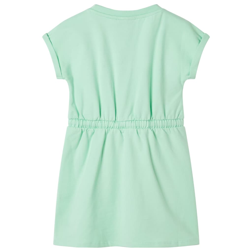 Vidaxl Robe pour enfants avec cordon 92 vert vif