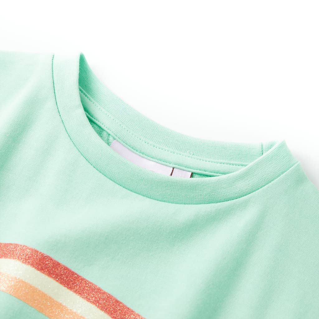 Vidaxl Robe pour enfants avec cordon 92 vert vif