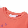 Vidaxl Child's Shirt avec des volants sur les manches 116 Coral-Colored