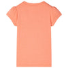 Vidaxl Child's Shirt with Cap Sleeves 92 Neonoranje