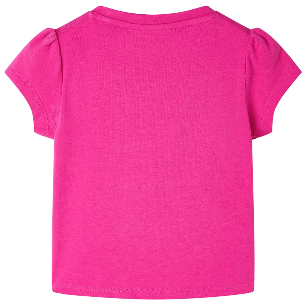Vidaxl Child's Shirt 92 Rose foncé