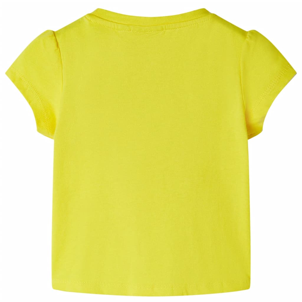 Vidaxl Child's Shirt 92 Yellow