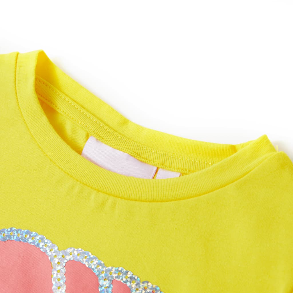 Vidaxl Child's Shirt 128 Yellow