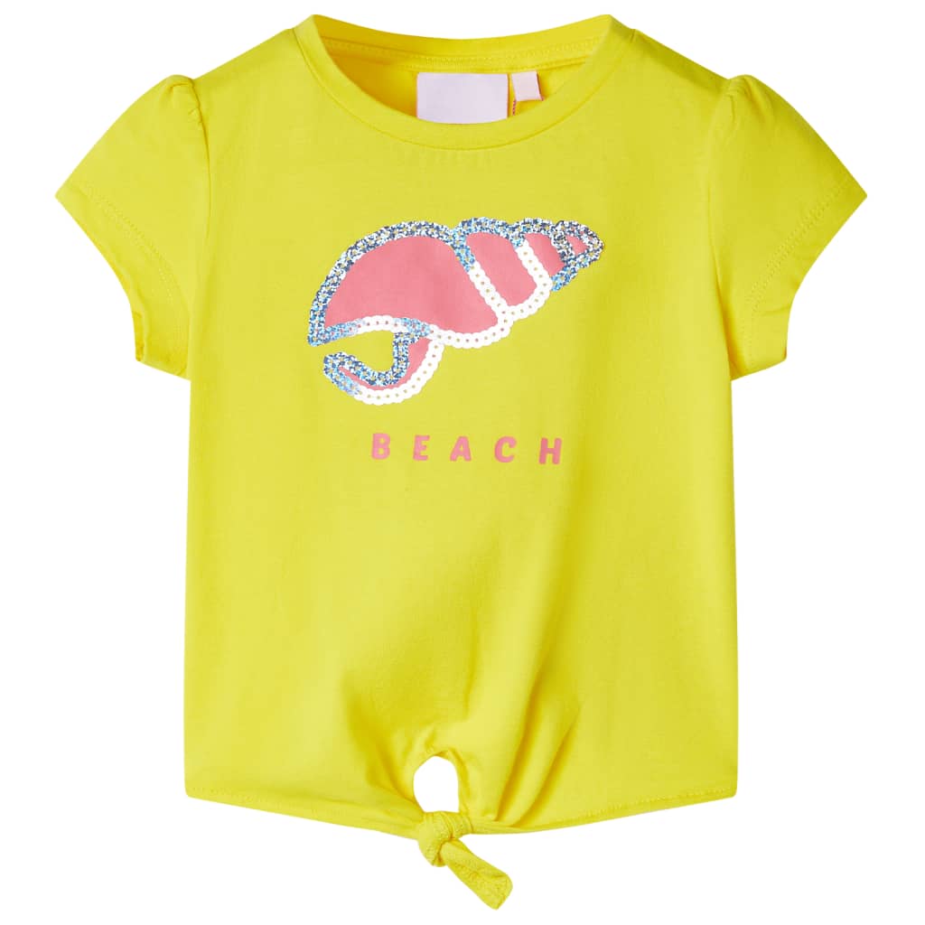 Vidaxl Child's Shirt 140 Yellow