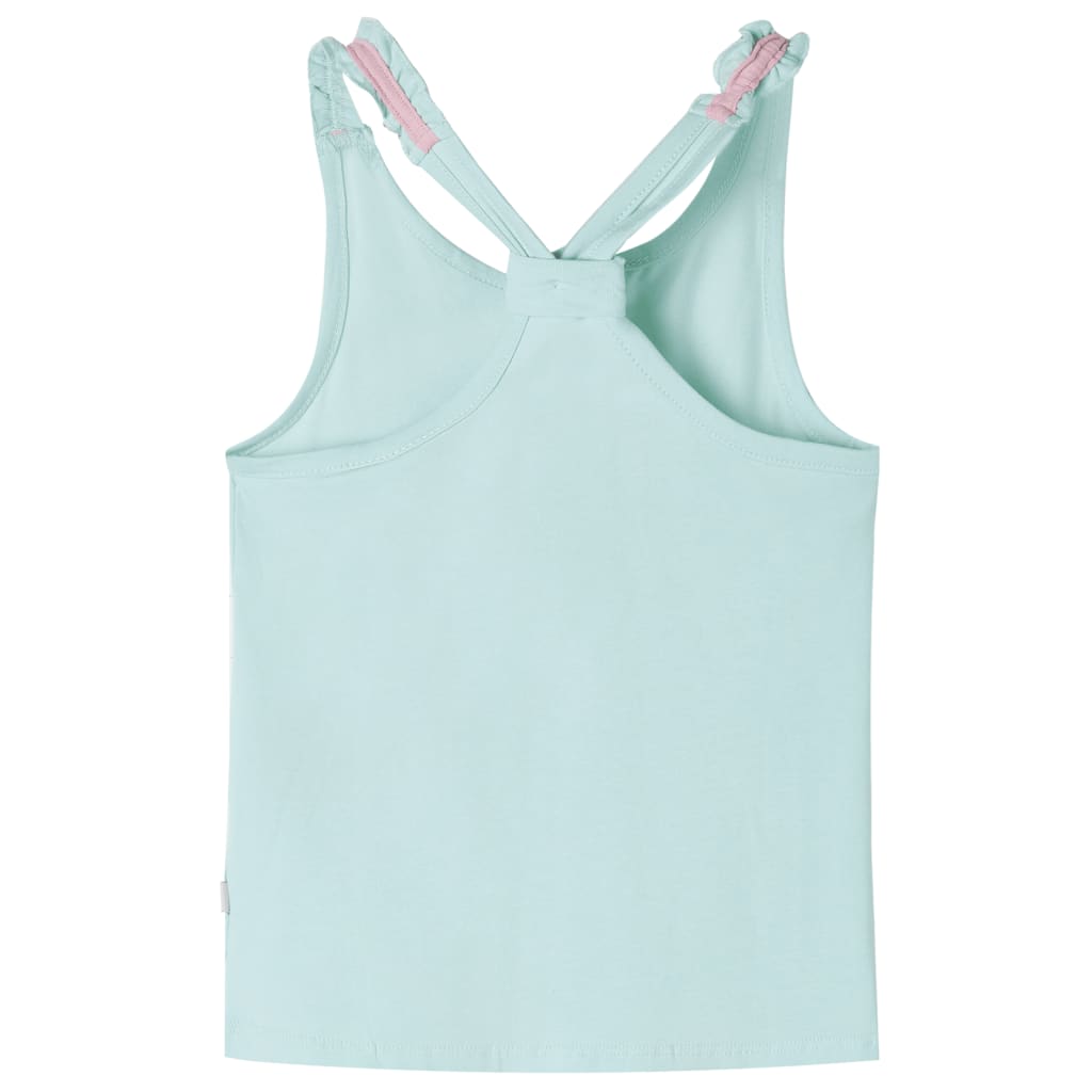 Vidaxl Children's Top 140 Light Mint -Colored