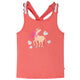 Vidaxl Children's Top 128 Coral-Colored