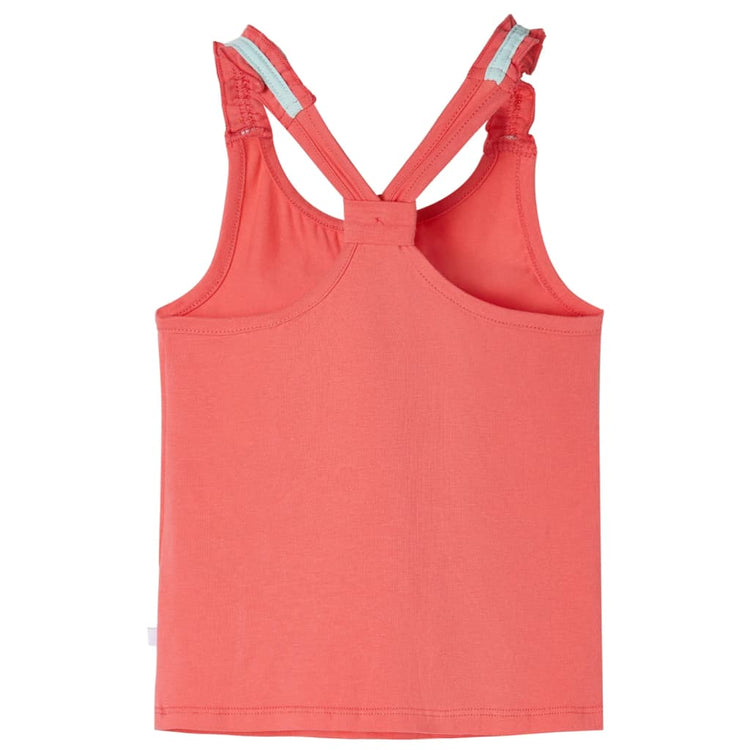 Vidaxl Children's Top 128 Coral-Colored