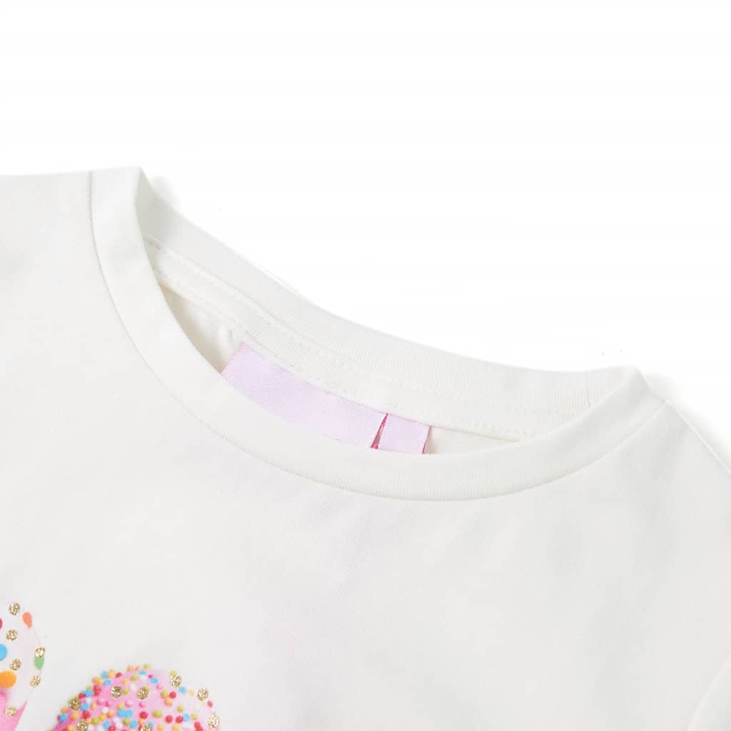 Vidaxl Child's Shirt 92 Ecru