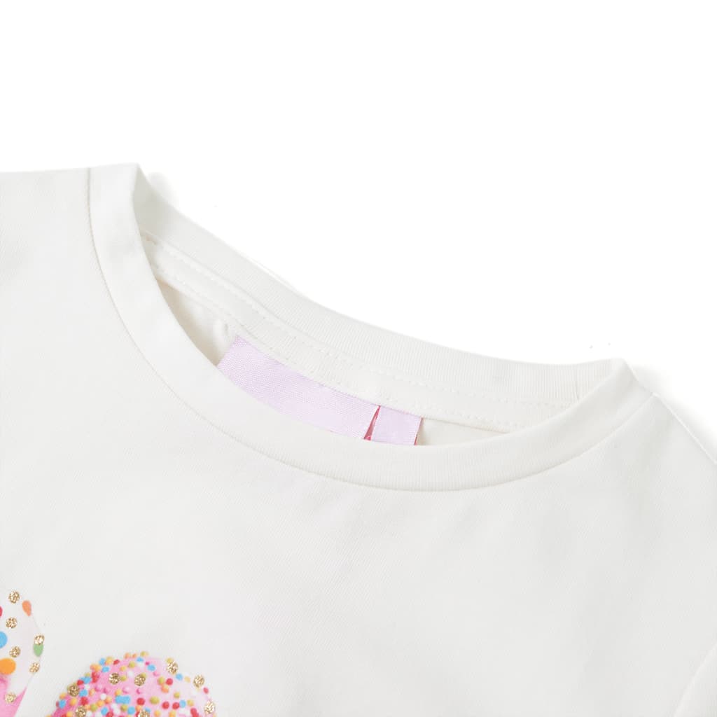 Vidaxl Child's Shirt 128 Ecru
