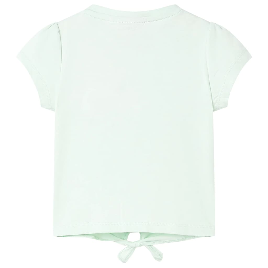 Vidaxl Child's Shirt 116 Light Mint