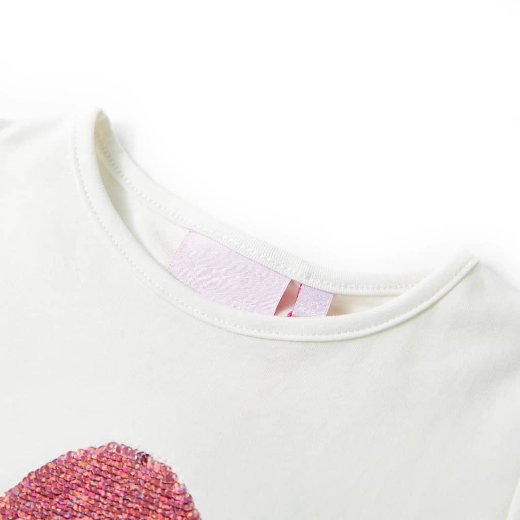 Vidaxl Child's Shirt 92 Ecru