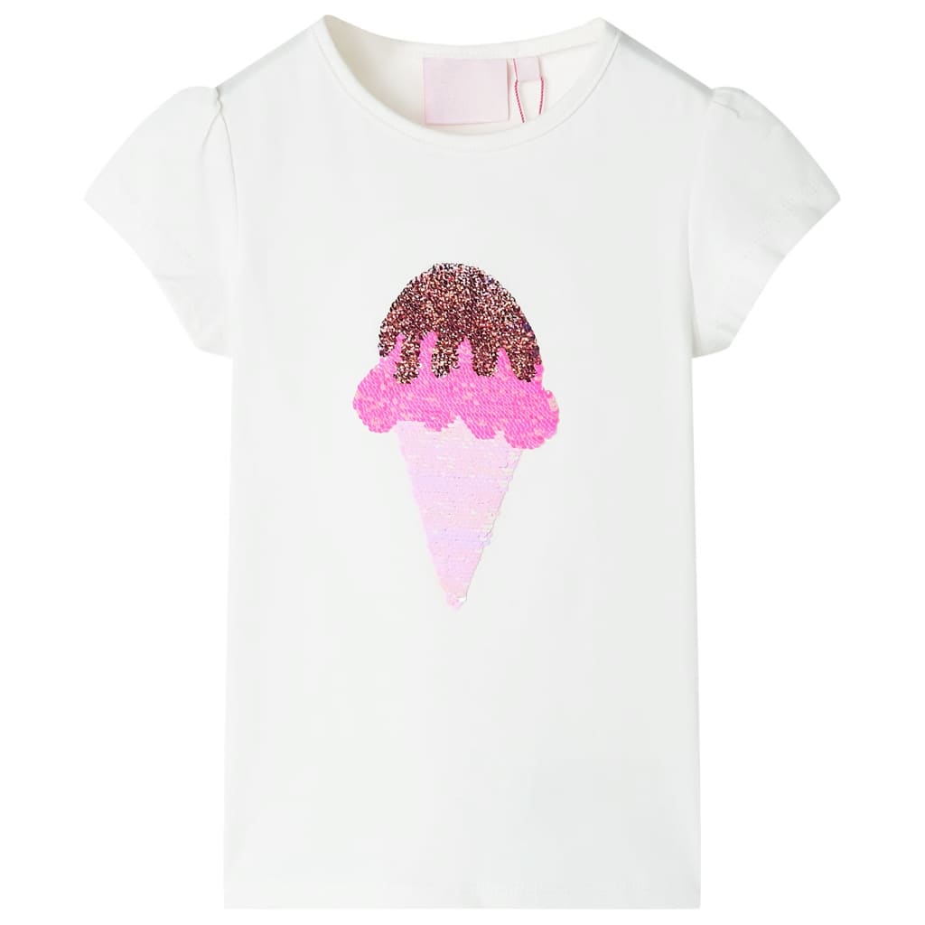 Vidaxl Child's Shirt 104 Ecru