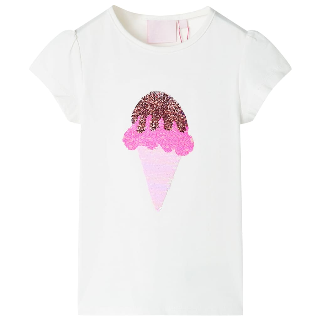 Vidaxl Child's Shirt 116 Ecru