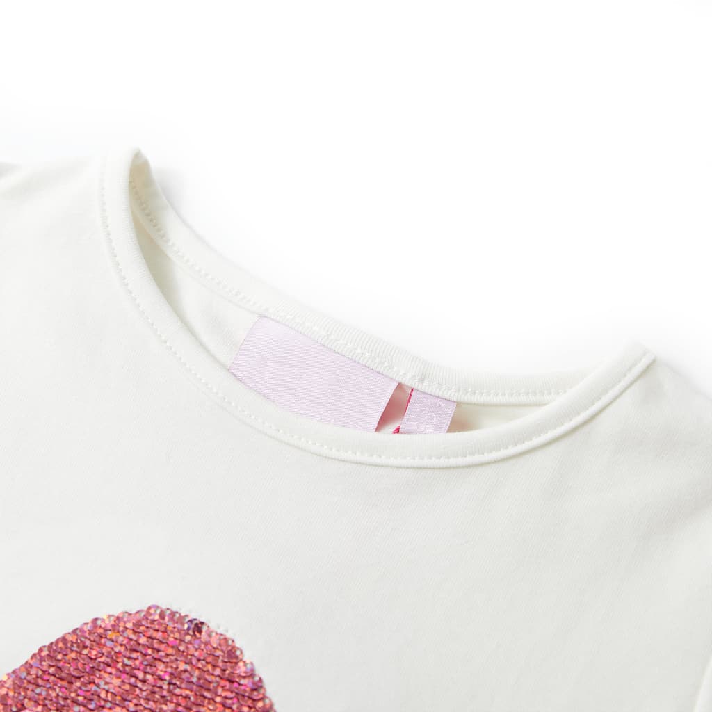 Vidaxl Child's Shirt 116 Ecru