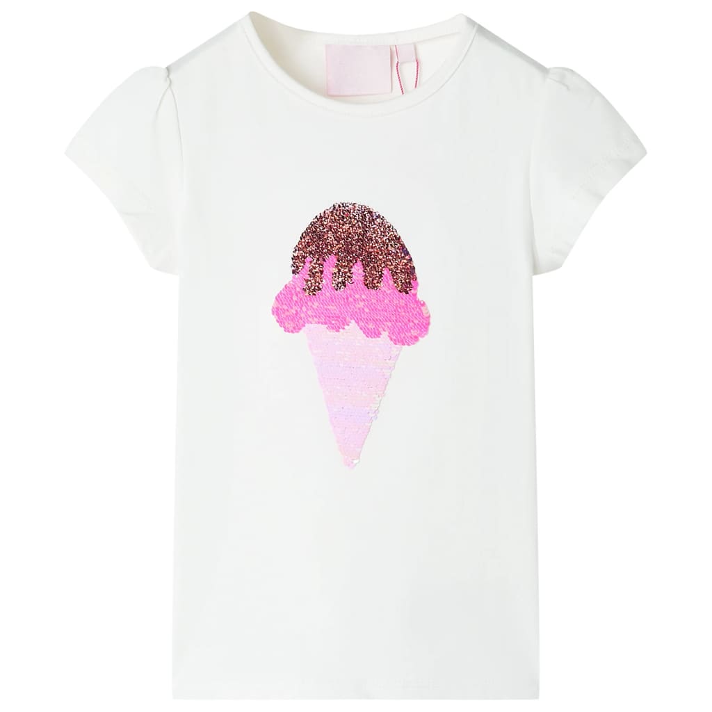 Vidaxl Child's Shirt 128 Ecru