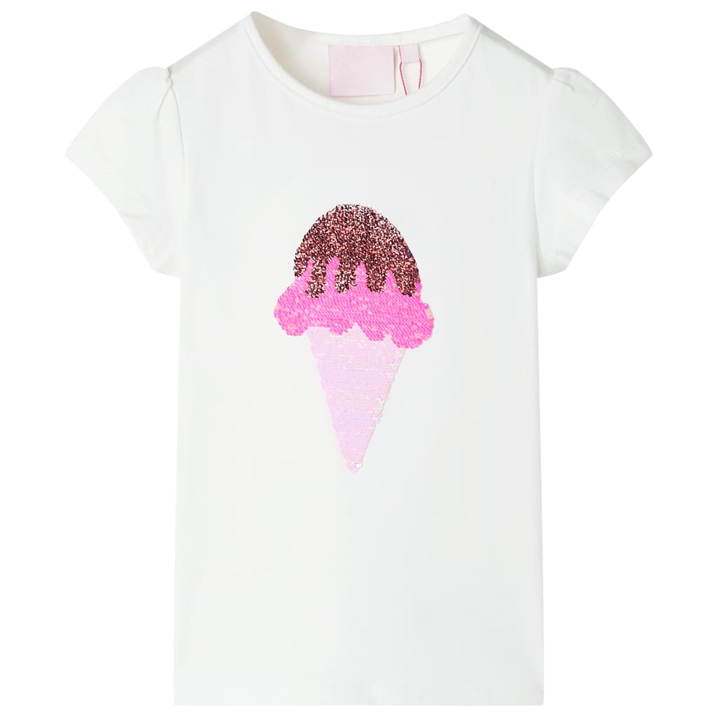 Vidaxl Child's Shirt 140 Ecru