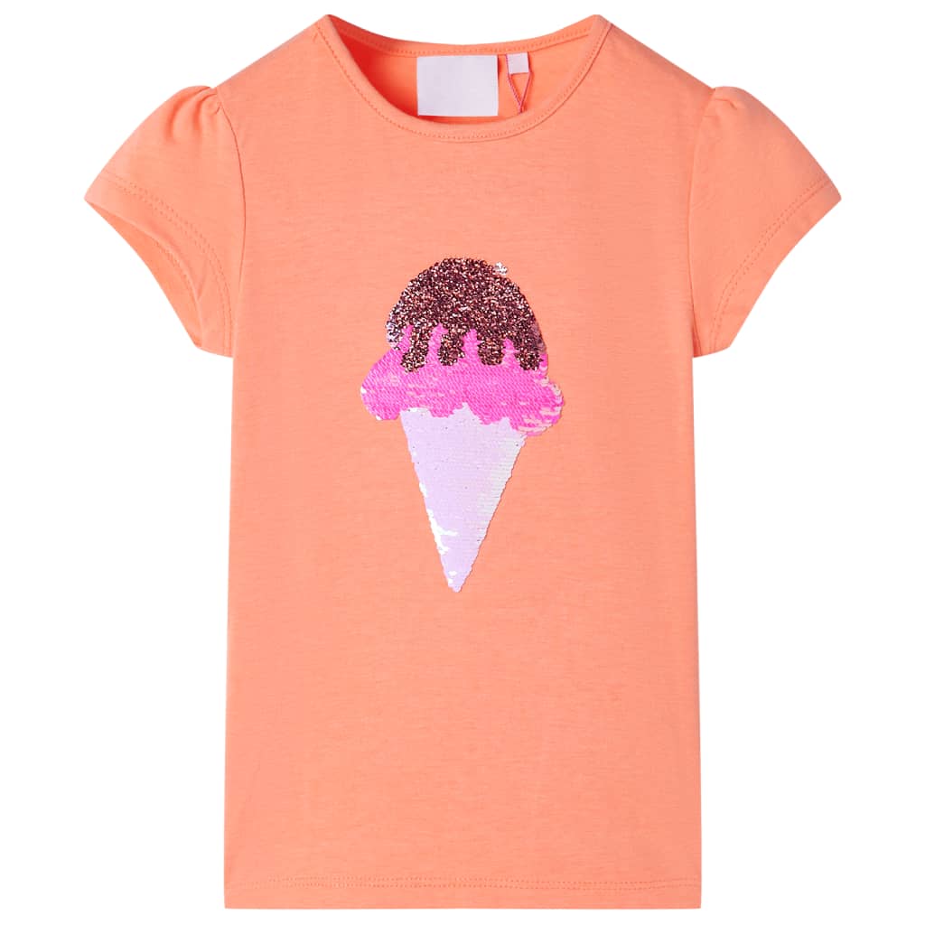 Vidaxl Child's Shirt 92 Neonoranje