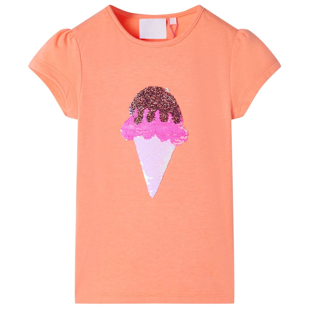 Vidaxl Child's Shirt 104 Neonoranje