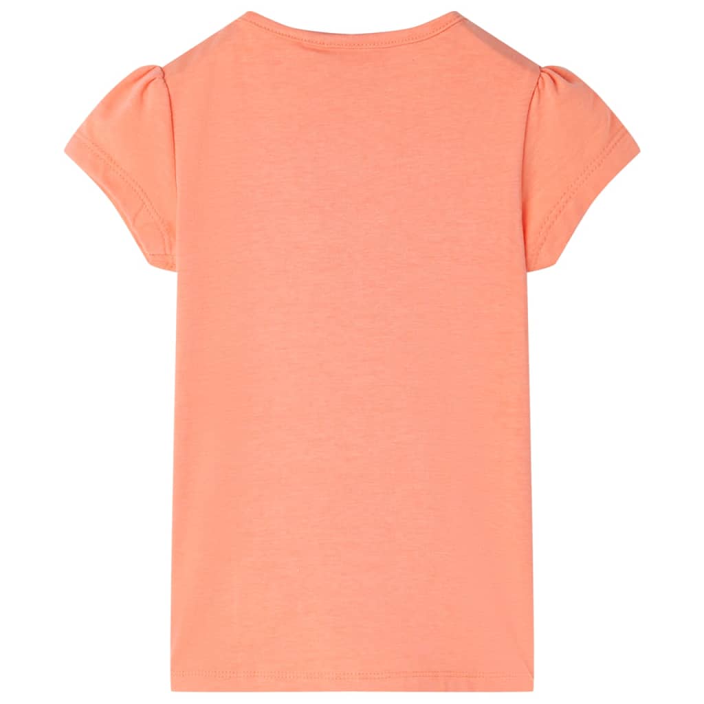 Vidaxl Child's Shirt 128 Neonoranje