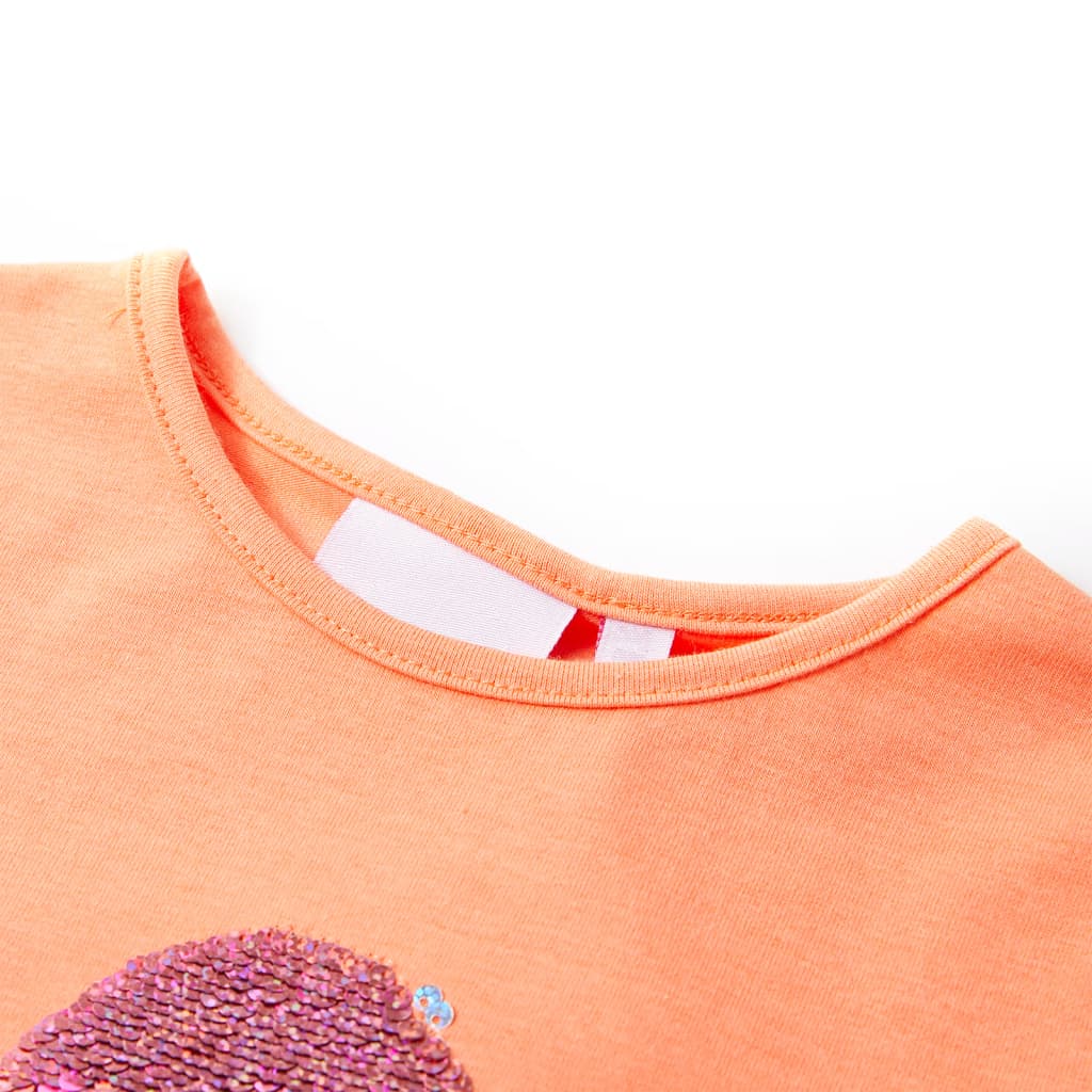 Vidaxl Child's Shirt 128 Neonoranje