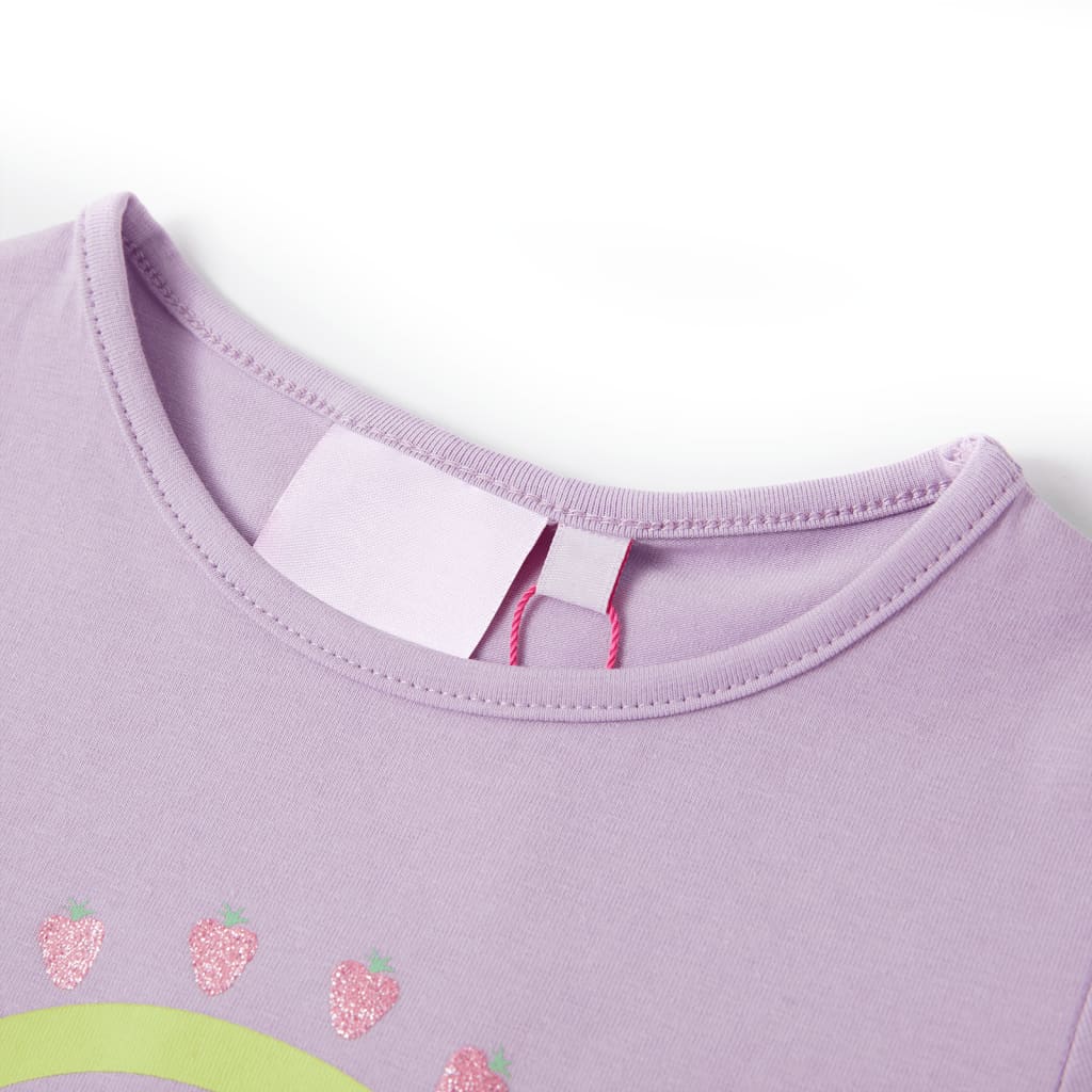 Vidaxl Child's Shirt 104 Lila